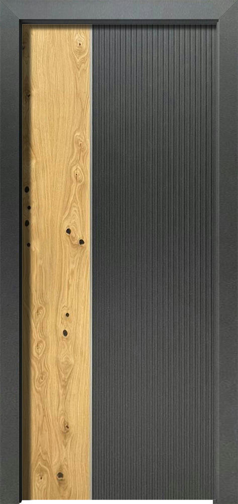 Эмаль с фрезеровкой с молдингом 17.02М Ral 9005