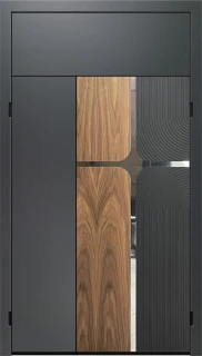 Эмаль с фрезеровкой Ral 9005 Combo 06 ОСФБВ