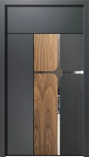 Эмаль с фрезеровкой Ral 9005 Combo 06 ОСФБВ